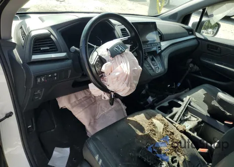 2022 Honda Odyssey Exl from USA, damaged, VIN 5FNRL6H76NB013735